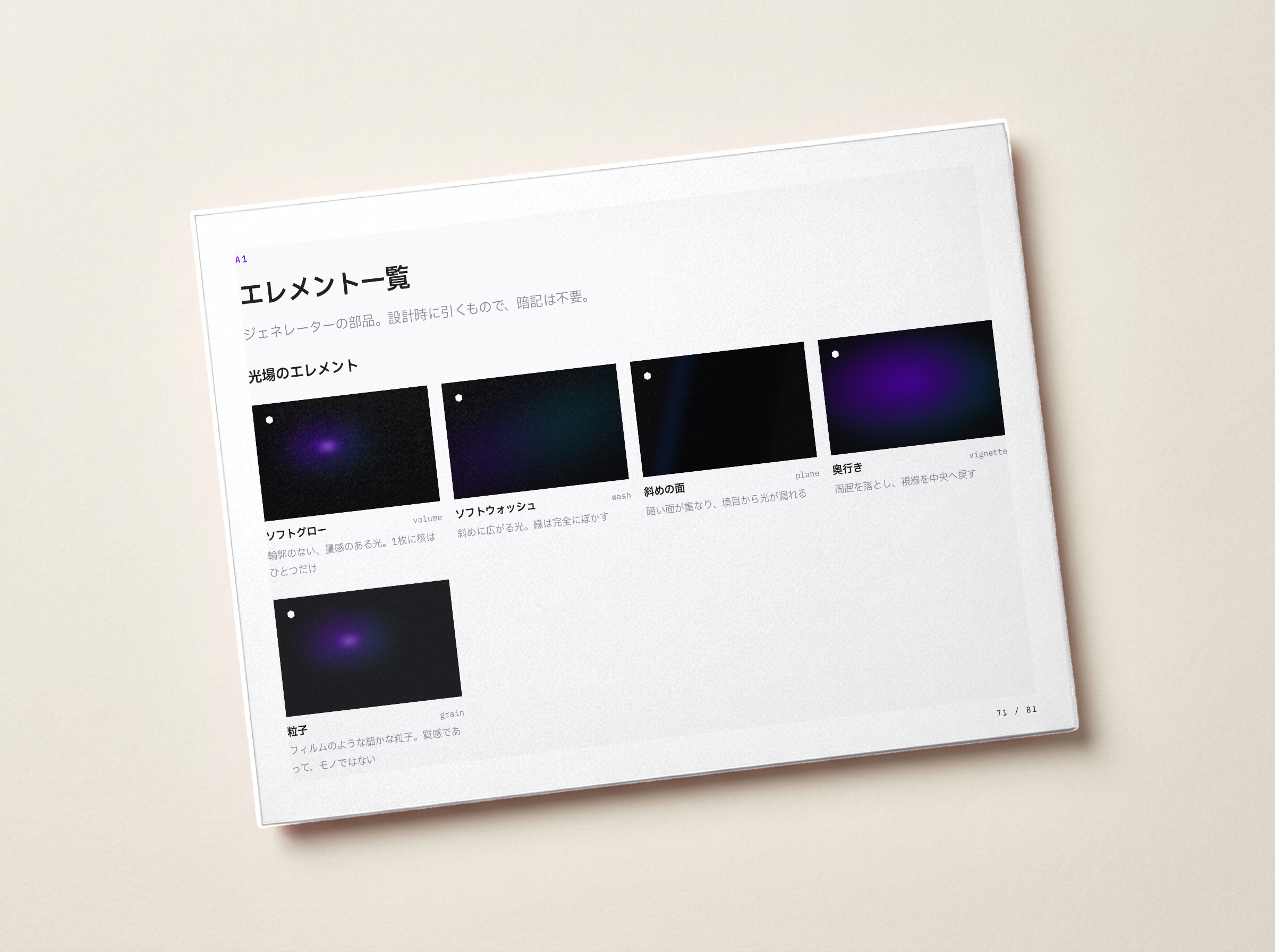 ガイドラインの1ページ:起源